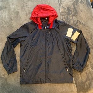 Gucci Blouson Nylon Jacquard GG Windbreaker - AUTHENTIC